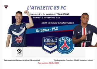 ⚽️📺 J-8 !!! FCGB/PSG